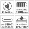 CleanMaxx 15439 akumulátorový vysavač, 3.7 V