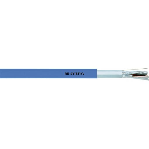 LAPP 32438/100 datový kabel RE-2Y(ST)Yv PiMF 2 x 2 x 0.5 mm² modrá 100 m