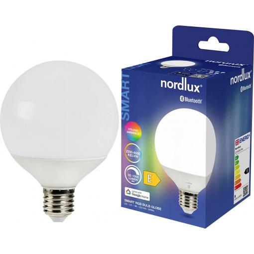 Nordlux 2270092701 žárovka Energetická třída (EEK2021) E (A - G) E27 kulatý tvar ovládání přes mobilní aplikaci, stmívatelná 1 ks