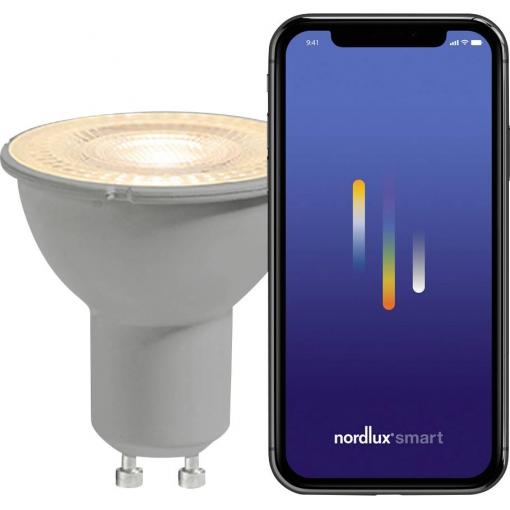 Nordlux 2170031000 LED Energetická třída (EEK2021) F (A - G) GU10 teplá až studená bílá ovládání přes mobilní aplikaci, stmívatelná 1 ks