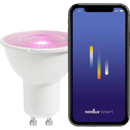 Nordlux 2170081000 LED Energetická třída (EEK2021) F (A - G) GU10 ovládání přes mobilní aplikaci, stmívatelná 1 ks
