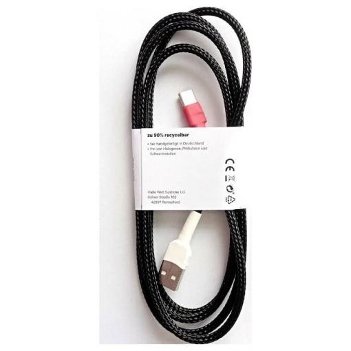 Volla USB kabel USB-A zástrčka, USB-C ® zástrčka 1.5 m 4260738460323