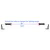 TOOLCRAFT TO-10437048 LED inspekční svítilna akumulátory Li-Ion 30 W 3000 lm
