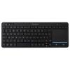 Renkforce RF-WLTKB-300 bezdrátový klávesnice německá, QWERTZ černá integrovaný touchpad