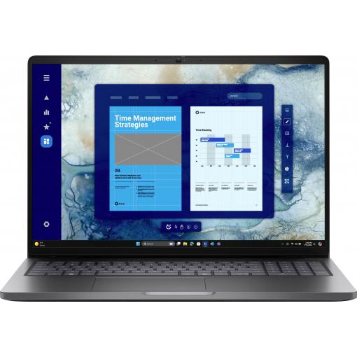 Dell notebook Pro 16 40.6 cm (16 palec) 225U 16 GB RAM 512 GB SSD německá, QWERTZ Intel Intel grafika černá K2D6P