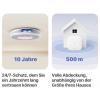 X-Sense XS0B-MR121 detektor kouře možnost vzájemného propojení (š x v x h) 110 x 110 x 33 mm