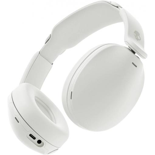 Skullcandy HESH 360 WIRELESS OVER EAR BONE sluchátka uzavřená (Over Ear) Bluetooth® bílá Redukce šumu mikrofonu složitelná mobil