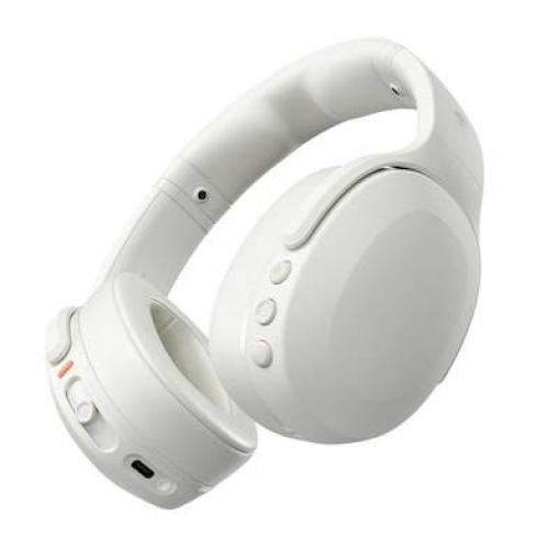 Skullcandy Crusher Evo Wireless Over-Ear otevřená sluchátka Bez kabelu bílá Vibrace