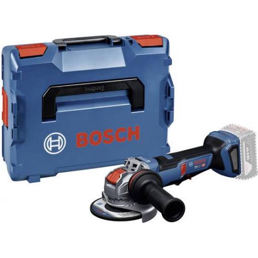 Bosch Professional GWS18V-11PS 06019N4301 Akumulátorová úhlová bruska vč. příslušenství, bez nabíječky, Vč. Rychloupínacího matice, kufřík, bez akumulátoru,