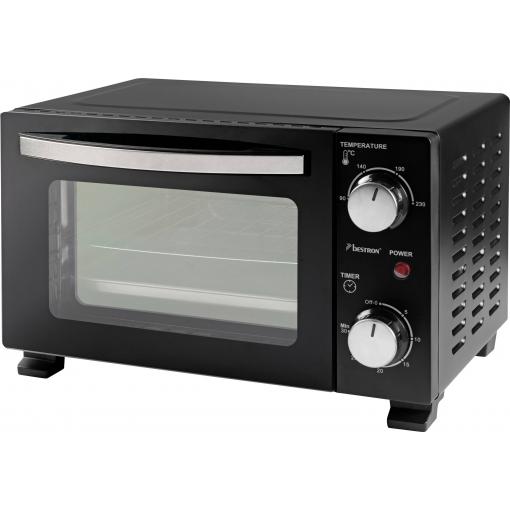 Bestron AOV10 Mini trouba funkce grilování, indikátor, funkce časovače 10 l