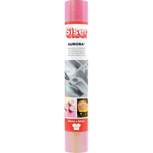 Siser Aurora Flexfolie fólie Šířka řezu 30 cm neonově růžová