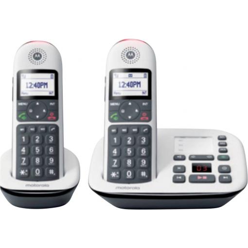 Motorola Big Keys Cordless Phone DECT mobilní část černá, bílá
