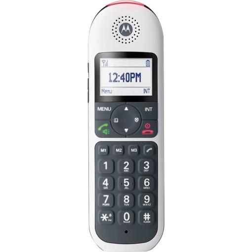 Motorola Big Keys Cordless Phone šedá