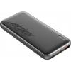 Energizer Ultimate powerbanka Li-Pol, 10000 mAh, Dodávka energie, QC 3.0, USB-A, USB-C®, černá, Indikátor stavu