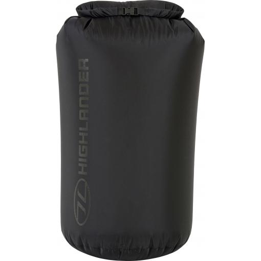 Highlander 80L BERGEN Packsack Schwarz pytel (oabl), 80 l, (Ø x v) 38 cm x 83.5 cm, černá, DB113V2-BK