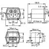 Schurter, 5707.0101.312 bezdrátový odrušovací filtr, 250 V, 1 A, 12 mH