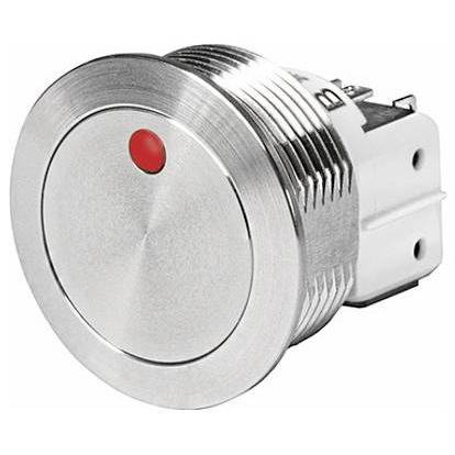 Schurter, 3-145-764 tlačítko, 22.1 mm, 250 V/AC, 0.1 A, 1 ks