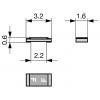 Schurter 3413.0115.11 SMD pojistka SMD 1206 1 A F superrychlá 1 ks