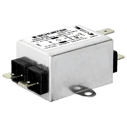 Schurter, 5500.2039 síťový filtr, 250 V, 1 A, 10 mH