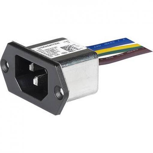 Schurter, 3-132-198 bezdrátový odrušovací filtr, 250 V, 15 A