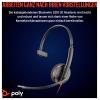 HP Blackwire C3210 sluchátka otevřená (On Ear) černá