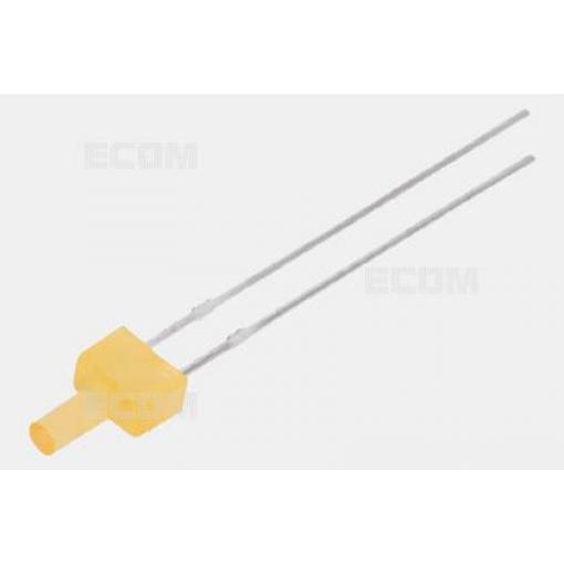 LED dioda LL-204AD1F-1B, oranžová 605 nm, 45 mcd, 130°