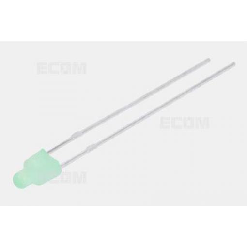 LED dioda LL-204GD2L-1B, zelenožlutá 571 nm, 30 mcd, 2 mm