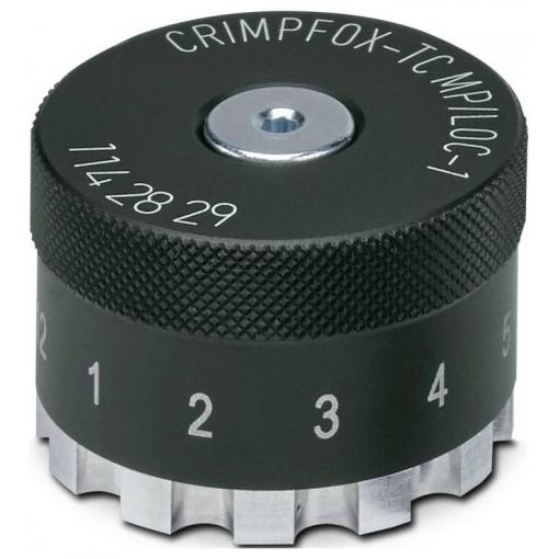 Phoenix Contact CRIMPFOX-TC MP/LOC-1 1142829 náhradní lokátor kroucené kontakty 0.14 do 4 mm² Vhodné pro značku (kleště) Phoenix Contact CRIMPFOX-TC MP6