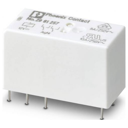 Phoenix Contact REL-MR- 12DC/21-21 miniaturní relé, 12 V/DC, 2 přepínací kontakty, Piece, 10 ks