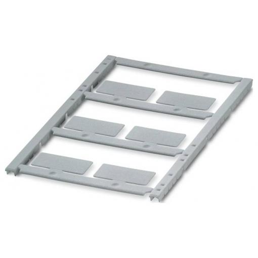 Phoenix Contact 1056550 UCT4-EMLP (27X12,5) SR popisovací štítek Druh montáže: nalepení Potisknutelná plocha: 12.5 x 27 mm stříbrná 10 ks