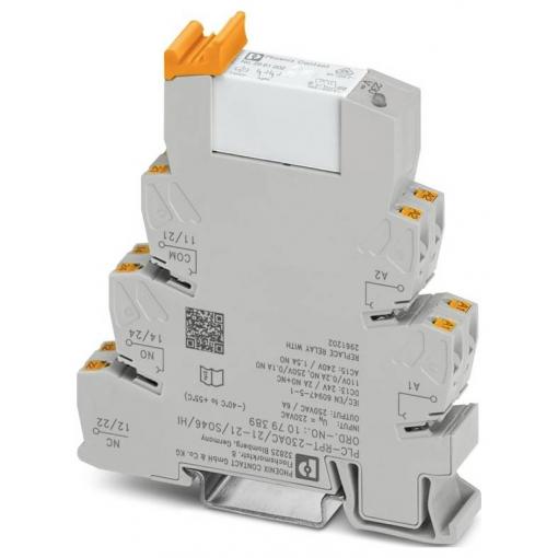 Phoenix Contact PLC-RPT-230AC/21-21/SO46/HI Relé modul 2 přepínací kontakty 10 ks