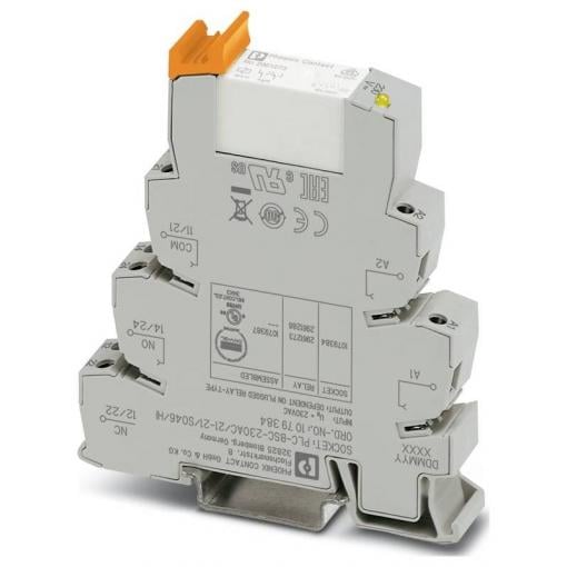 Phoenix Contact PLC-RSC-230AC/21-21/SO46/HI Relé modul 2 přepínací kontakty Piece 10 ks