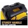 DEWALT DXF1652 podlahový ventilátor 116 W Yellow LED displej, s časovačem, vč čističky vzduchu