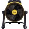 DEWALT DXF1652 podlahový ventilátor 116 W Yellow LED displej, s časovačem, vč čističky vzduchu