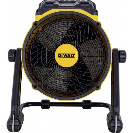 DEWALT DXF1652 podlahový ventilátor 116 W Yellow LED displej, s časovačem, vč čističky vzduchu