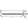 Fischer 573097 šrouby do dřevotřísky 25 mm TX 1000 ks