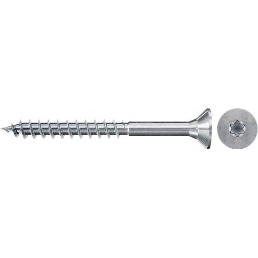 Fischer 573052 šrouby do dřevotřísky 60 mm TX 200 ks