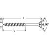 Fischer 573064 šrouby do dřevotřísky 60 mm TX 200 ks
