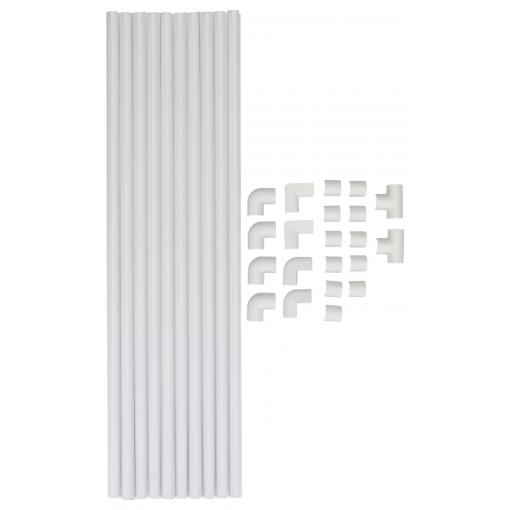 Max Hauri 174626 kabelová lišta (d x š x v) 40 x 11 x 10 mm 1 sada bílá