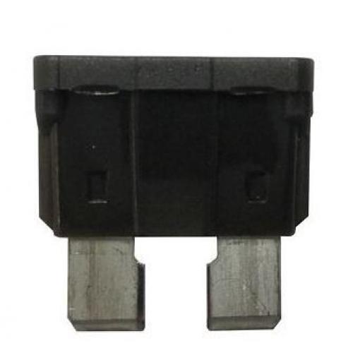 Autopojistka 1 A, 32 V DC, 19 × 12 mm, černá