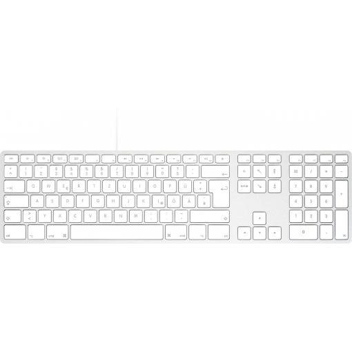 Matias Matias FK316CS-DE Wired USB-C® Keyboard for Mac - Silver - German Version USB klávesnice německá, QWERTZ, Macintosh stříbrná