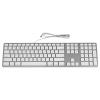 Matias Matias FK316CS Wired USB-C® Keyboard for Mac - Silver - U.S. Version USB klávesnice US anglická, QWERTY, Mac stříbrná