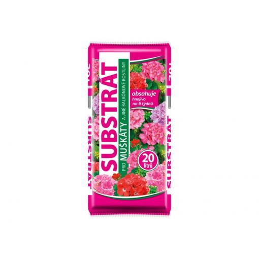 Substrát pro muškáty FORESTINA Standard 20l