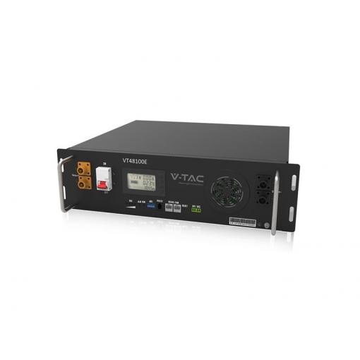 Bateriový modul do racku 51,2V 100A 5,12KWH VT-48100E-P2 V-TAC