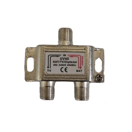 Satelitní slučovač 80267G Emme Esse, 1xSAT IF+1xTV terr., vnitřní