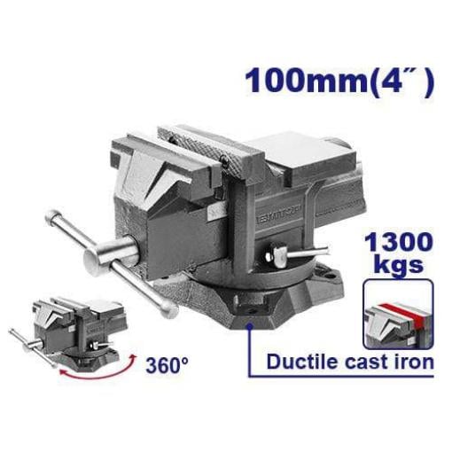 Svěrák zámečnický otočný 100mm