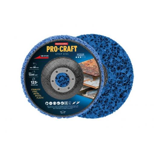 Kotouč brusný Clean & Strip 125mm PROCRAFT SD-S125