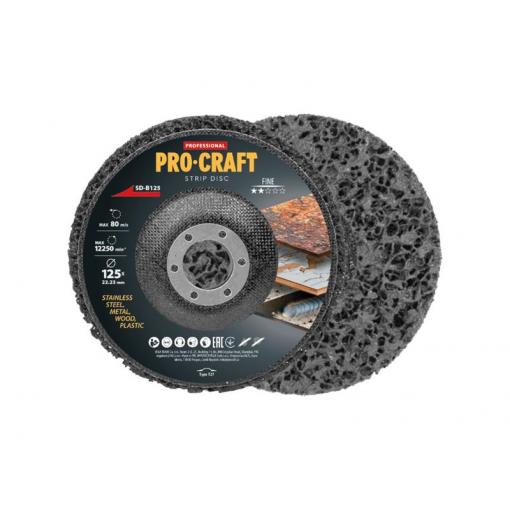 Kotouč brusný Clean & Strip 125mm PROCRAFT SD-B125