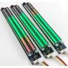 VU metr dvoukanálový h_m480d, 128 LED, 8–40 V DC