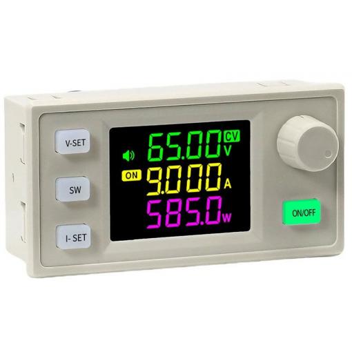 Laboratorní DC-DC měnič XY6509X, 65 V / 9 A, 585 W, s LCD displejem